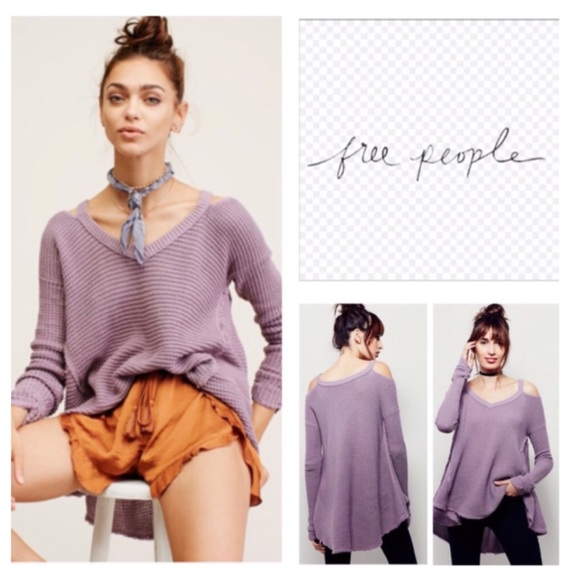 Free People Tops - Free People Moonshine Cold Shoulder Tunic.  NWT.